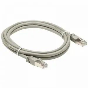 Cat5e RJ45 Patch Ethernet Network Cable Grey 0.2M