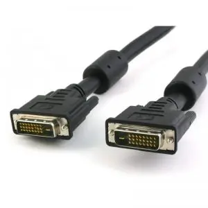 DVI Cable Male to Male 1.8M Black