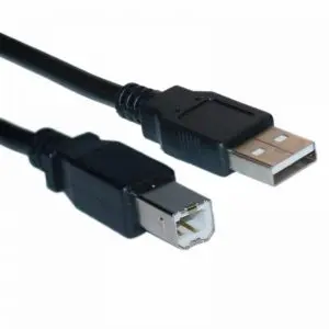 כבל לחיבור מדפסת USB 2.0 A to B High Speed Printer Scanner Cable 1.5M