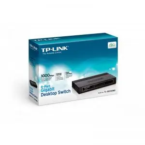 מתג TP-LINK TL-SG1008D 8-Port Gigabit Desktop Switch