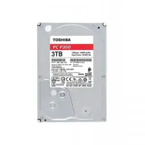 Toshiba P300 3TB 7200RPM 3.5" SATA HDD 'Bulk' HDWD130UZSVA