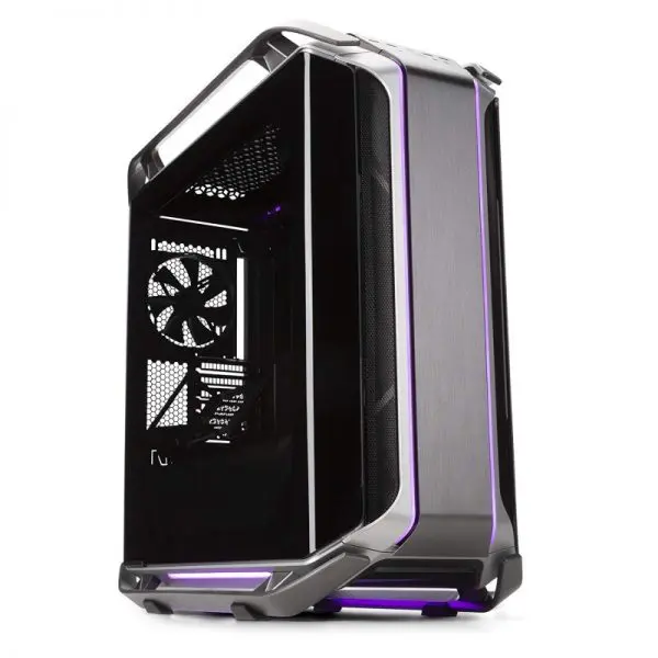 Cooler Master Cosmos C700M with ARGB Lighting, Aluminum Panels, a Riser Cable, and Curved Tempered Glass