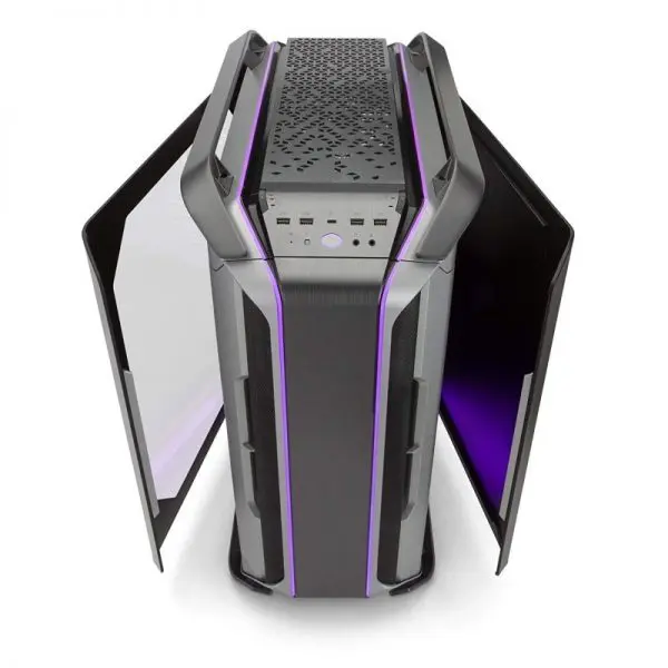 Cooler Master Cosmos C700M with ARGB Lighting, Aluminum Panels, a Riser Cable, and Curved Tempered Glass