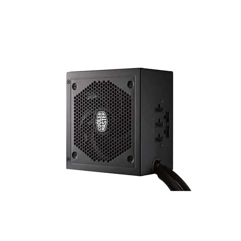 Cooler Master Master Watt 650 Watt Semi-Fanless Silencio Fan, Semi-Modular 80 PLUS Bronze Power Supply