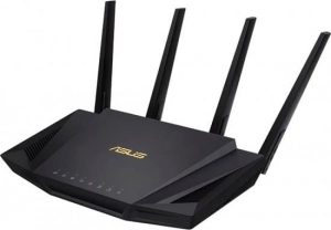 נתב גיימינג ASUS RT-AX58U Dual Band WIFI Router RT-AX3000