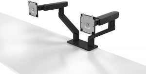 Dell Dual Monitor Arm MDA20 - Desk mount for 2 LCD displays (adjustable arm) - black - screen size: 19"-27"