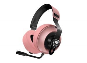 COUGAR PHONTUM Essential PINK Stereo Gaming Headset with 40mm Driver and Steel Headband