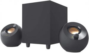 Creative Pebble Plus 2.1 USB-Powered 8W RMS Desktop Speakers
