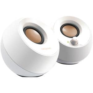 Creative Pebble USB 2.0 4.4W RMS White Powered Desktop Speakers