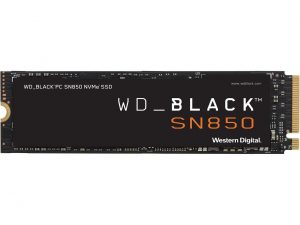 Western Digital WD BLACK SN850 NVMe M.2 2280 1TB PCI-Express 4.0 x4 3D NAND Internal Solid State Drive (SSD) WDS100T1X0E
