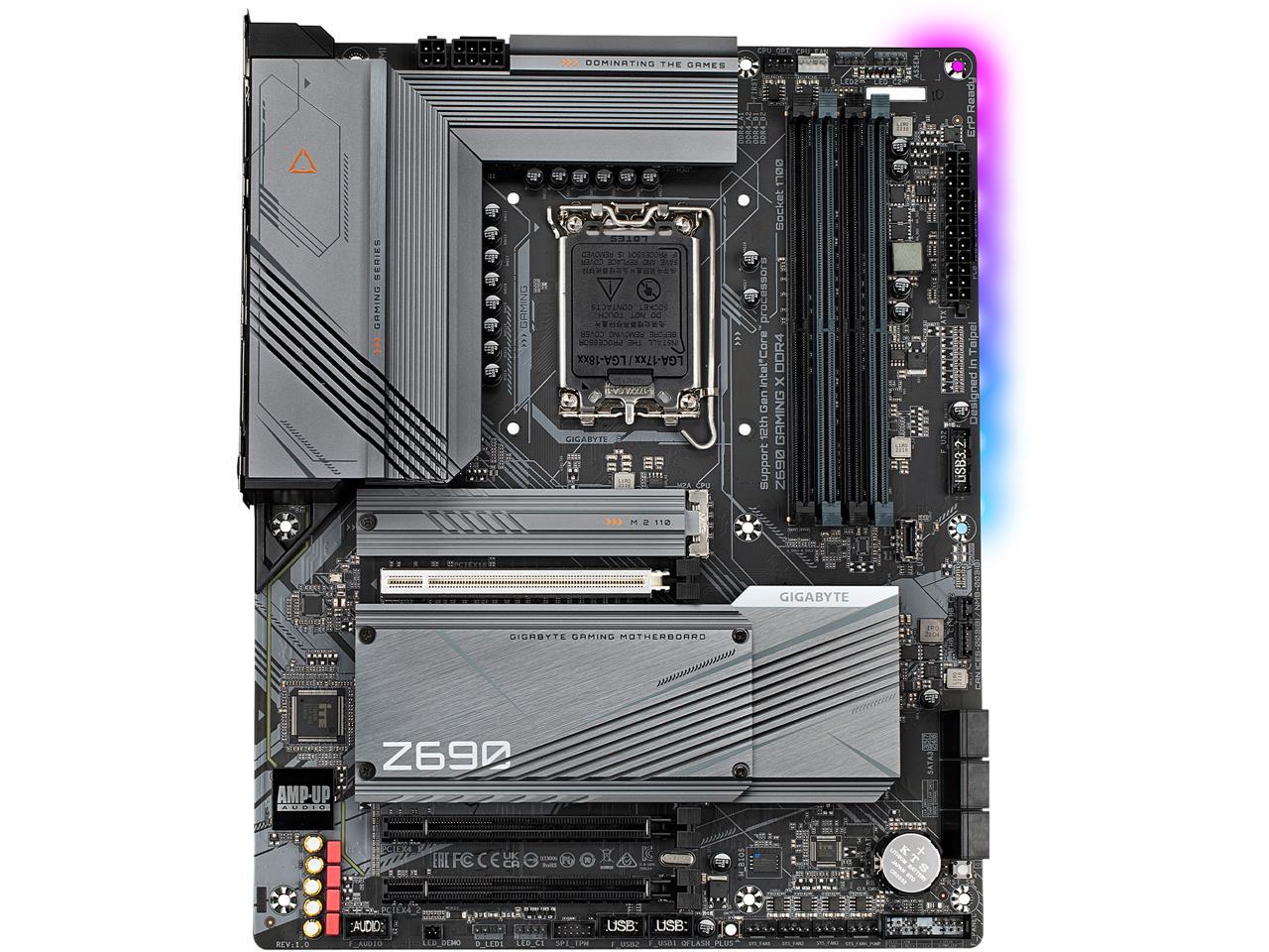 GIGABYTE Z690 GAMING X DDR4 LGA 1700 Intel Z690 ATX Motherboard with DDR4 – תמונה 2