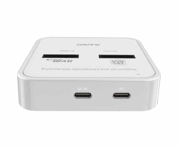 תחנת עגינה לדיסקים MAIVO Type-C to M.2/NVME Plus Card Reader – תמונה 2