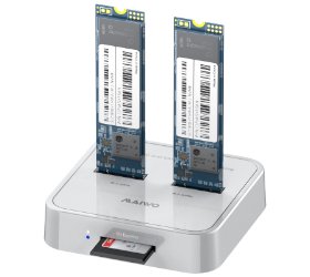 תחנת עגינה לדיסקים MAIVO Type-C to M.2/NVME Plus Card Reader