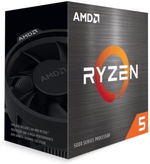 AMD Ryzen 5 5600 - Ryzen 5 5000 Series Vermeer (Zen 3) 6-Core 3.5 GHz Socket AM4 65W Desktop Processor - 100-100000927BOX