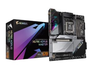 GIGABYTE X670E AORUS MASTER AM5 LGA 1718 AMD EATX Motherboard