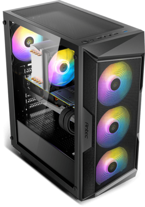 מערכת מורכבת PCHolic LIBRA AX GAMING BUNDLE כולל מסך וסט מקלדת ועכבר