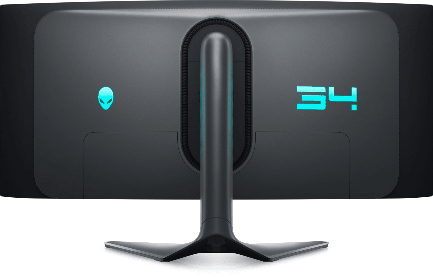 Alienware AW3423DWF 34" QD-OLED WHQD 21:9 1800R Curved Ultrawide - 165Hz 0.1ms 99.3% DCI-P3 HDR400 AMD FreeSync Premium Pro - Dark Side of the Moon Gaming Monitor – תמונה 3