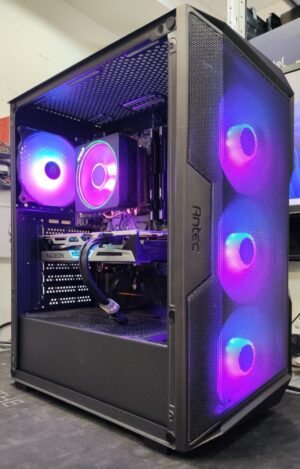 מחשב גיימינג מוחדש - AMD 5600X/16GB/1TB NVME/RX 6600 XT 8GB/550W/AX61