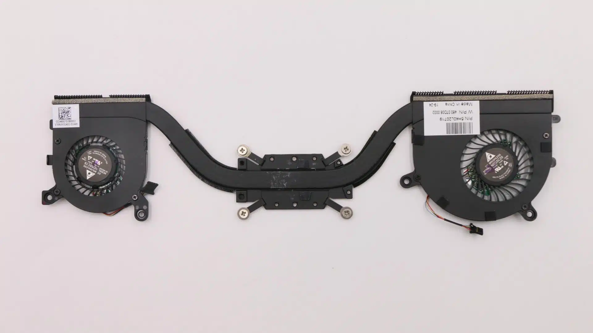 CPU Cooling Fan/Heatsink for Lenovo Ideapad 13 710s-13ISK 710S-13IKB FRU 5H40L20719 – תמונה 2
