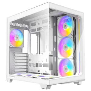 Antec CONSTELLATION SERIES C5 WHITE ARGB Mid Tower Tempered Glass PC Gaming Case