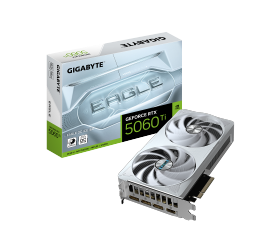 כרטיס מסך Gigabyte RTX 5060 Ti Eagle OC ICE 16GB White