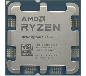 מעבד AMD ZEN 4 R5 7500F Tray No Fan No GPU Up To 5GHZ AM5