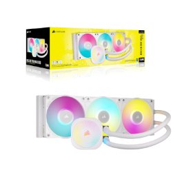 קירור נוזלי לבן Corsair iCUE TITAN 360 RX RGB White 360mm AIO