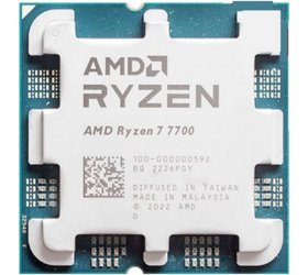מעבד AMD Ryzen 7 7700 Tray Gaming Processor PCIE 5.0 AM5 105W TDP