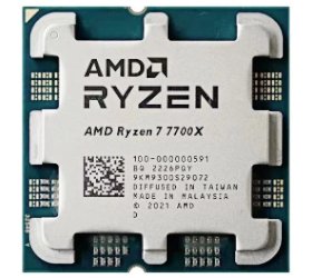 מעבד AMD ZEN4 R7 7700X Tray no Fan AM5 TDP 105W Up to 4.5Ghz 8Crs