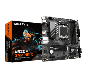 לוח אם Gigabyte A620M GAMING X 2.0 AMD AM5 Micro-ATX