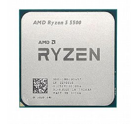 מעבד AMD Ryzen 5 5500 3.6Ghz 4.2Ghz AM4 Tray no cooler