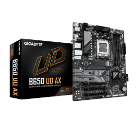 לוח אם GIGABYTE B650 UD AX DDR5 WIFI6 BT AM5 1GB LAN
