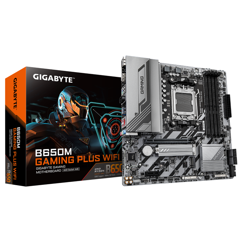 לוח אם Gigabyte B650M GAMING PLUS WF 1.3 AM5 DDR5 Micro-Atx – תמונה 7