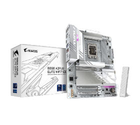 לוח למעבד דור 15 Gigabyte B860 A ELITE WIFI7 ICE ATX 2.5GB LAN