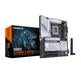לוח למעבד דור 15 Gigabyte B860 GAMING X WIFI6E ATX 2.5GB LAN