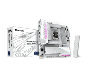 לוח למעבד דור 15 Gigabyte B860M AORUS ELITE WIFI6E ICE ATX 2.5GB