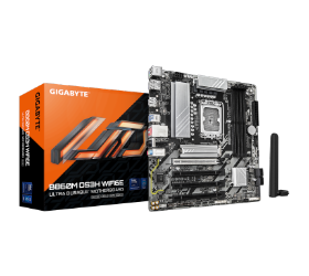לוח לאינטל דור 15 Gigabyte B860M DS3H Micro-ATX WIFI BT DDR5