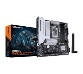 לוח למעבד דור 15 Gigabyte B860M GAMING X WIFI6E ATX 2.5GB LAN