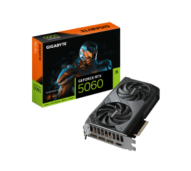 כרטיס מסך Gigabyte GeForce RTX 5060 WindForce 2 OC 8GB