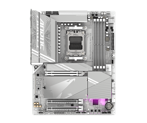 לוח אם GIGABYTE X870 AORUS ELITE X ICE X3D WIFI7 ATX BT 2.5GBE – תמונה 8
