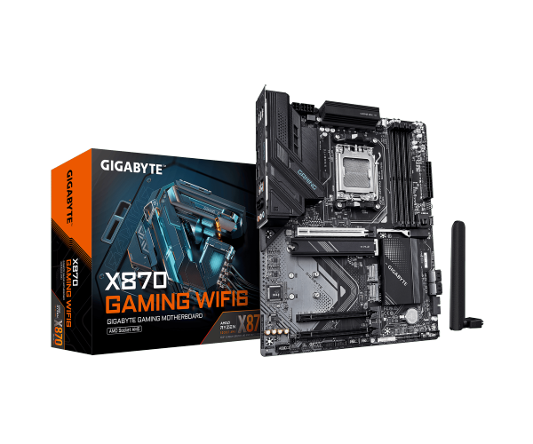 לוח אם GIGABYTE X870 GAMING WIFI6 ATX DDR5 AM5 BT 2.5GB LAN – תמונה 2