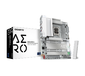 לוח לאינטל דור 15 Gigabyte Z890 AERO G DUAL 2.5 Lan 5Xm.2 TB4
