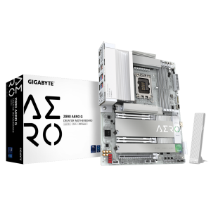 לוח לאינטל דור 15 Gigabyte Z890 AERO G DUAL 2.5 Lan 5Xm.2 TB4