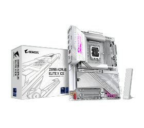 לוח לאינטל דור 15 Gigabyte Z890 AORUS ELITE X ICE ATX LGA1851
