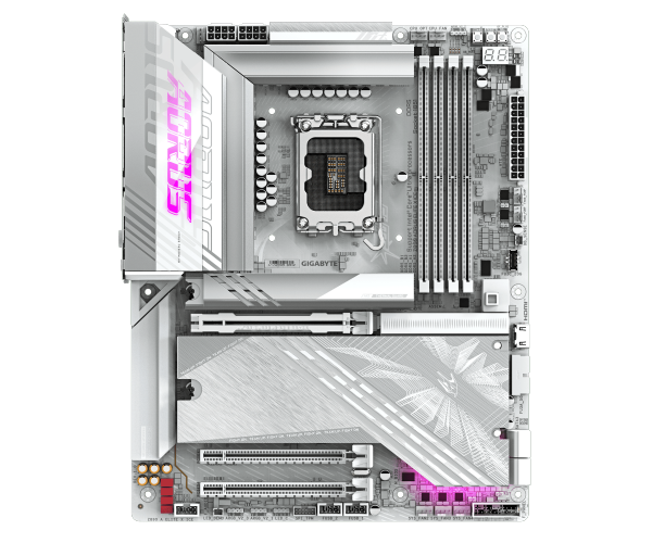 לוח לאינטל דור 15 Gigabyte Z890 AORUS ELITE X ICE ATX LGA1851 – תמונה 8