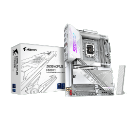 לוח לאינטל דור 15 Gigabyte Z890 AORUS PRO ICE 5GbE ATX LGA1851