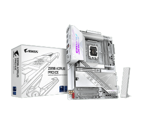 לוח לאינטל דור 15 Gigabyte Z890 AORUS PRO ICE 5GbE ATX LGA1851