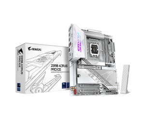 לוח לאינטל דור 15 Gigabyte Z890 AORUS PRO ICE 5GbE ATX LGA1851