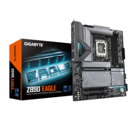 לוח לאינטל דור 15 Gigabyte Z890 EAGLE 2.5GbE 4XM.2 Slots ATX LGA1
