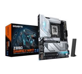 לוח לאינטל דור 15 Gigabyte Z890 GAMING X WIFI7 2.5GbE ATX LGA1851